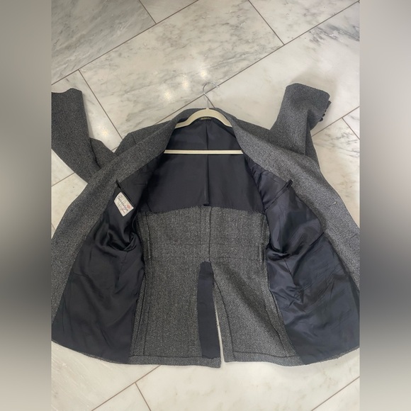 Vintage The Sovereign Men’s Suit Jacket Sport coat Blazer wool herringbone lined - Picture 12 of 12